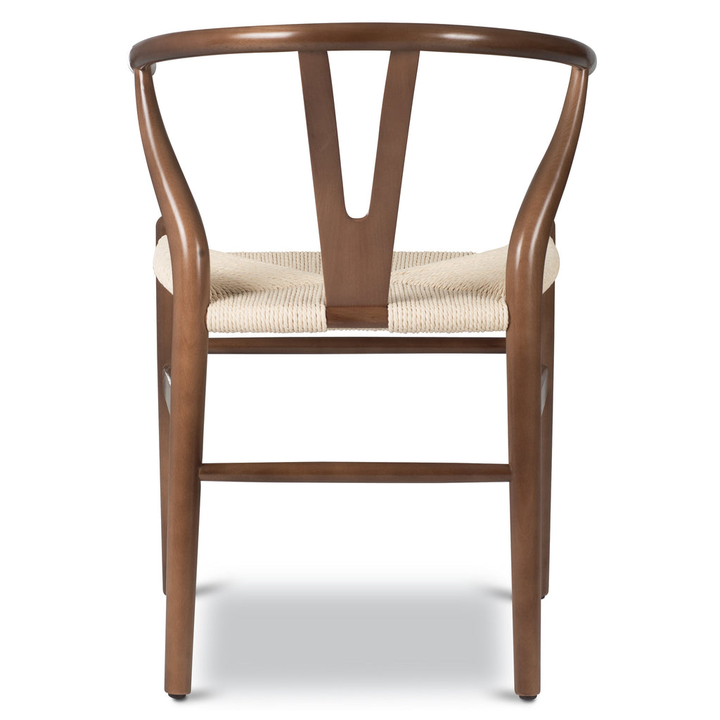 Mid-Century Modern Walnut Walnut Wood Chair | Walnut with Kiln-Dried