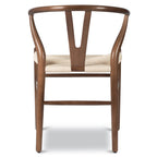 Chaise en noyer massif de style Mid-Century Modern | Noyer séché au four