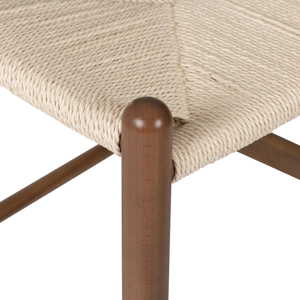 Mid-Century Modern Walnut Walnut Wood Chair | Walnut with Kiln-Dried