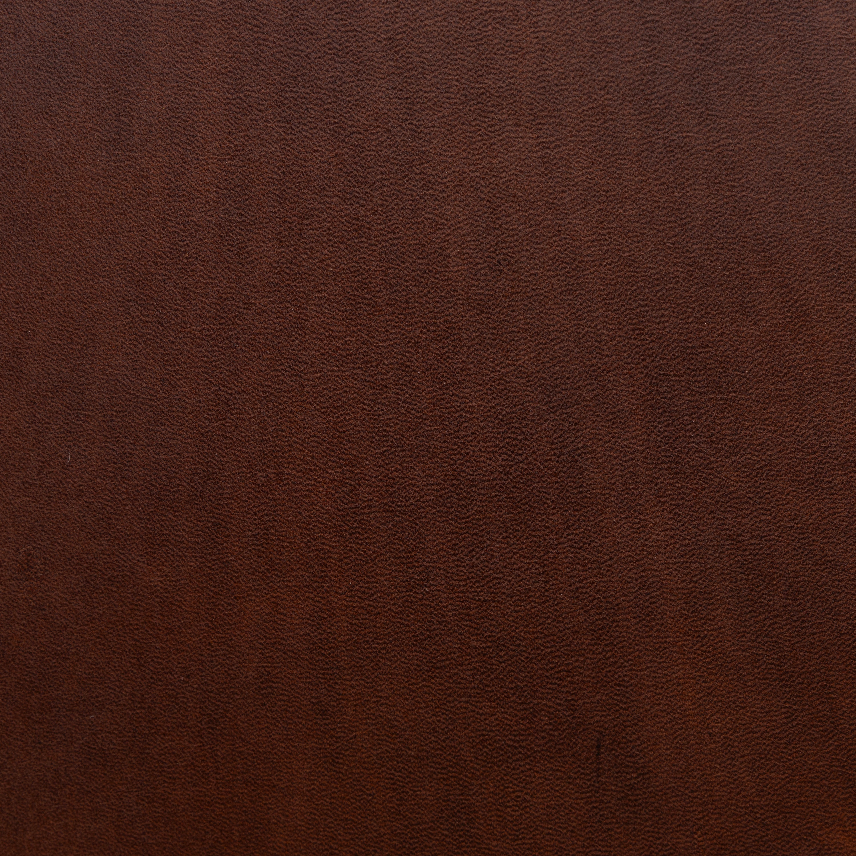 Chesterfield Oscuro Brown Leather Lounge Chair with Button Tufted Back