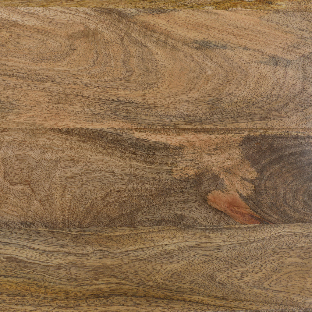 Modern Natural Coffee Table with Kiln-Dried Wood Frame for Living Room