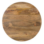 Table basse moderne en bois massif avec cadre en bois séché au four pour le salon
