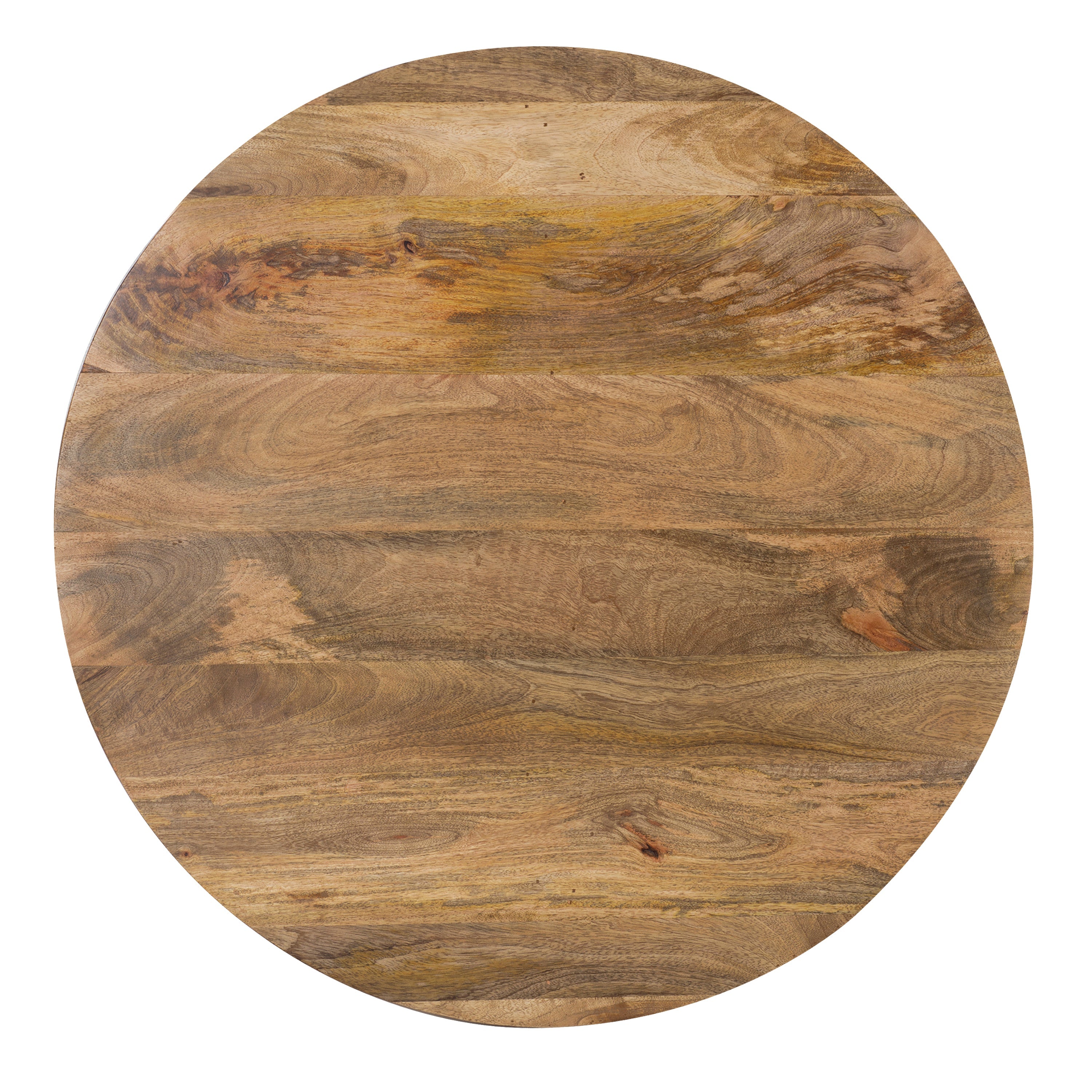Modern Natural Coffee Table with Kiln-Dried Wood Frame for Living Room
