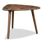 Table basse en noyer de style moderne du milieu du siècle pour salon