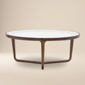 Modern Walnut Walnut Wood Coffee Table for Living Room
