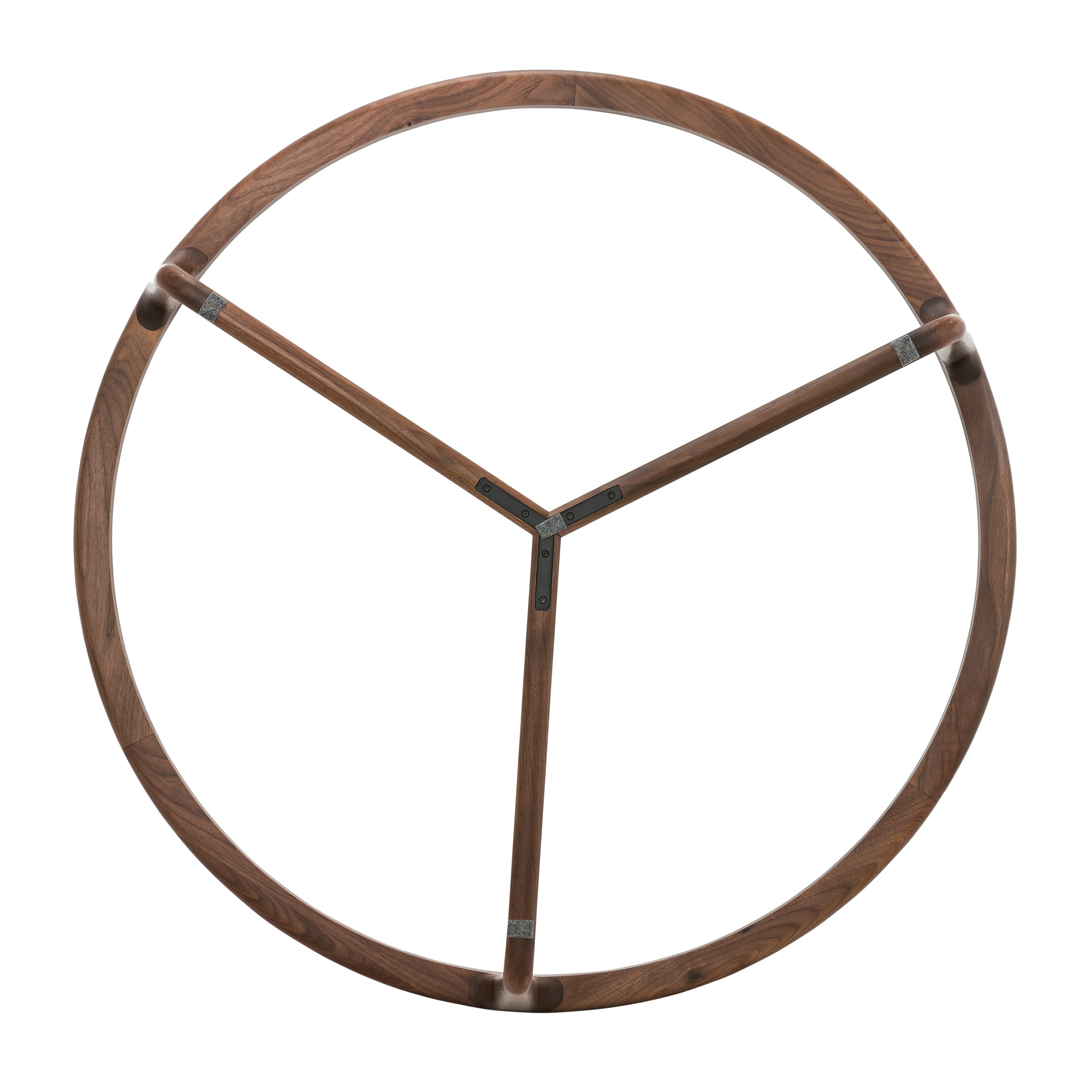 Modern Walnut Walnut Wood Coffee Table for Living Room
