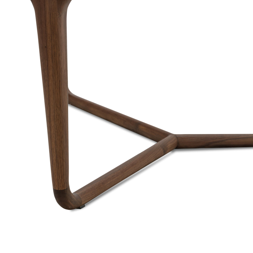 Modern Walnut Walnut Wood Coffee Table for Living Room