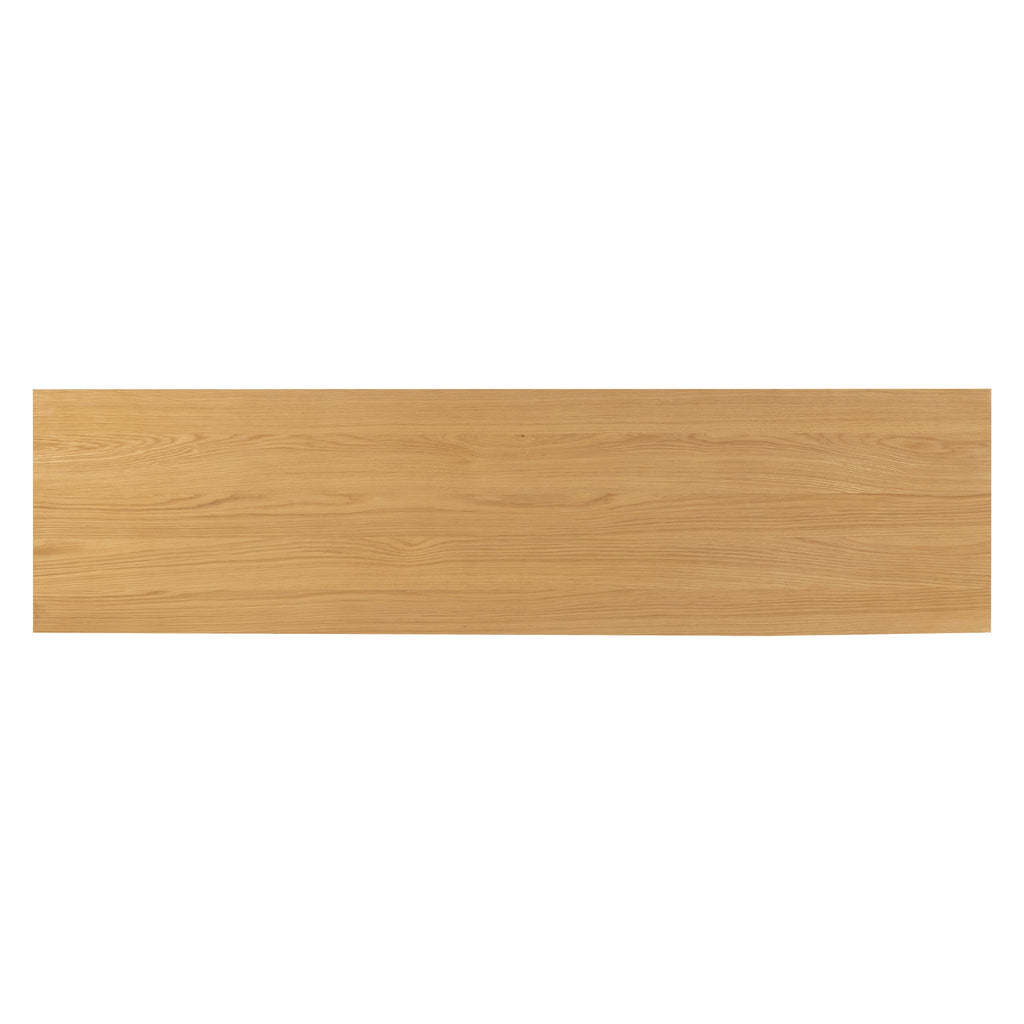 Modern Oak Oak Wood Sideboard with Storage for Dining Room or Entryway