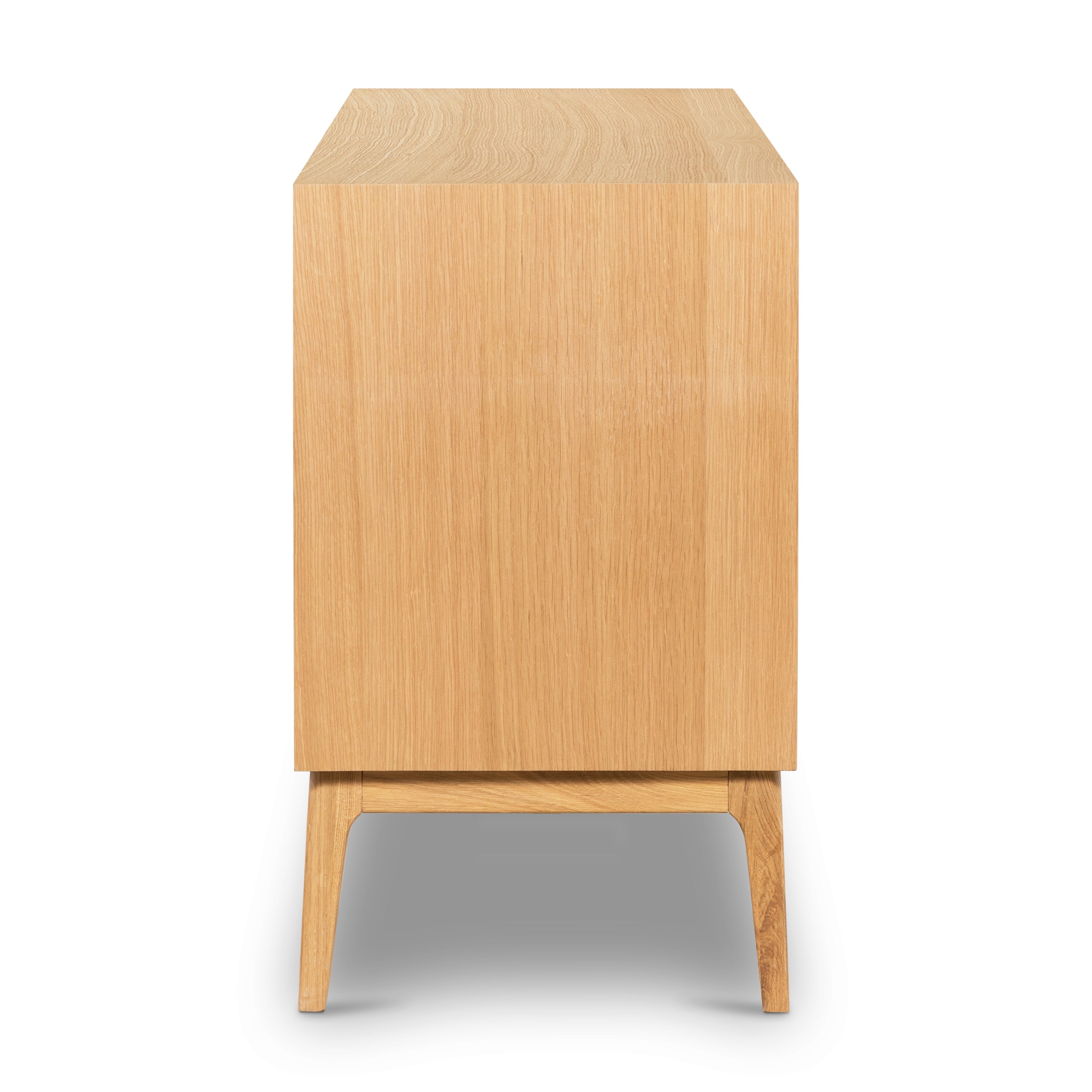 Mid-Century Modern Oak Oak Wood Sideboard for Dining Room or Entryway