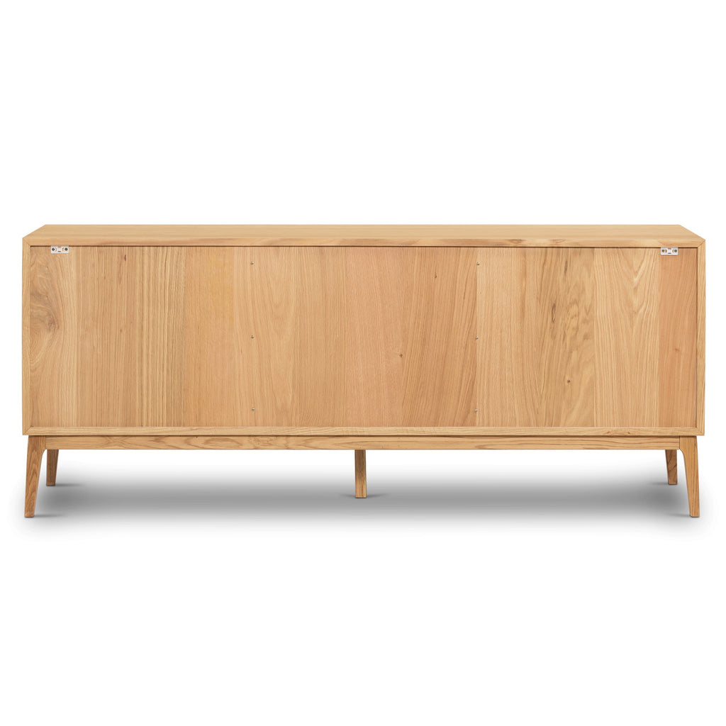 Mid-Century Modern Oak Oak Wood Sideboard for Dining Room or Entryway