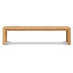 Banc de salle à manger moderne en chêne