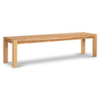 Banc de salle à manger moderne en chêne