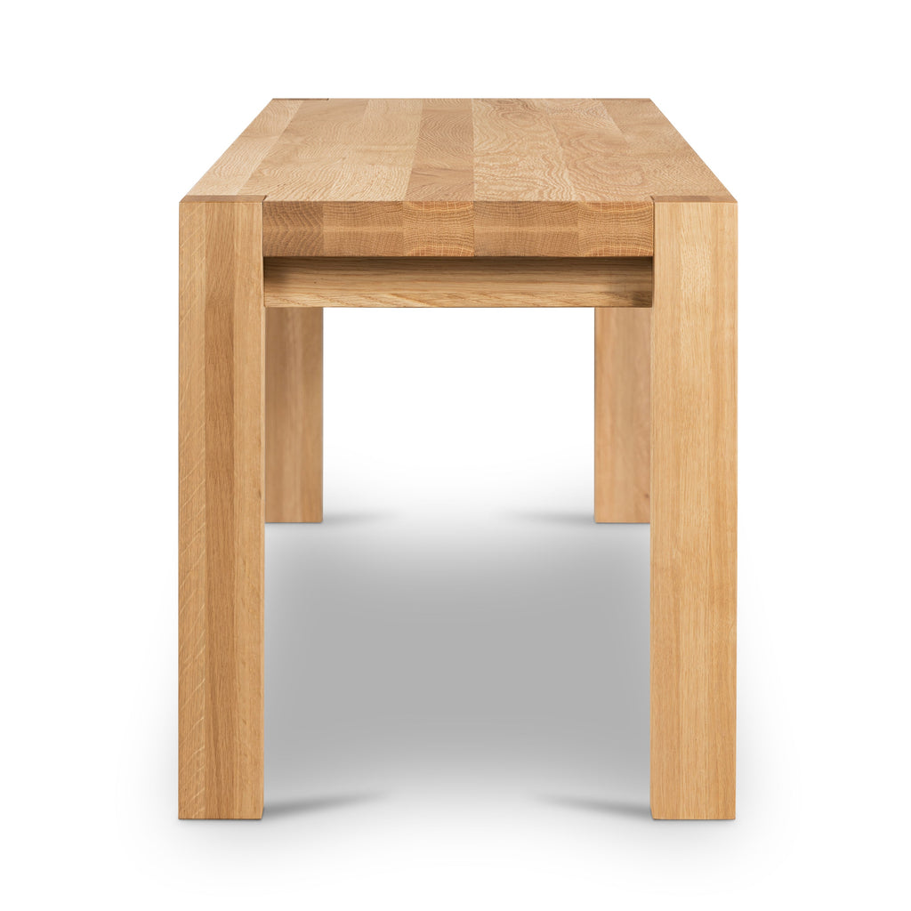 Modern Oak Oak Wood Bench for Dining Room