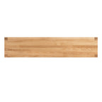 Banc de salle à manger moderne en chêne