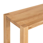 Banc de salle à manger moderne en chêne