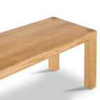 Banc de salle à manger moderne en chêne