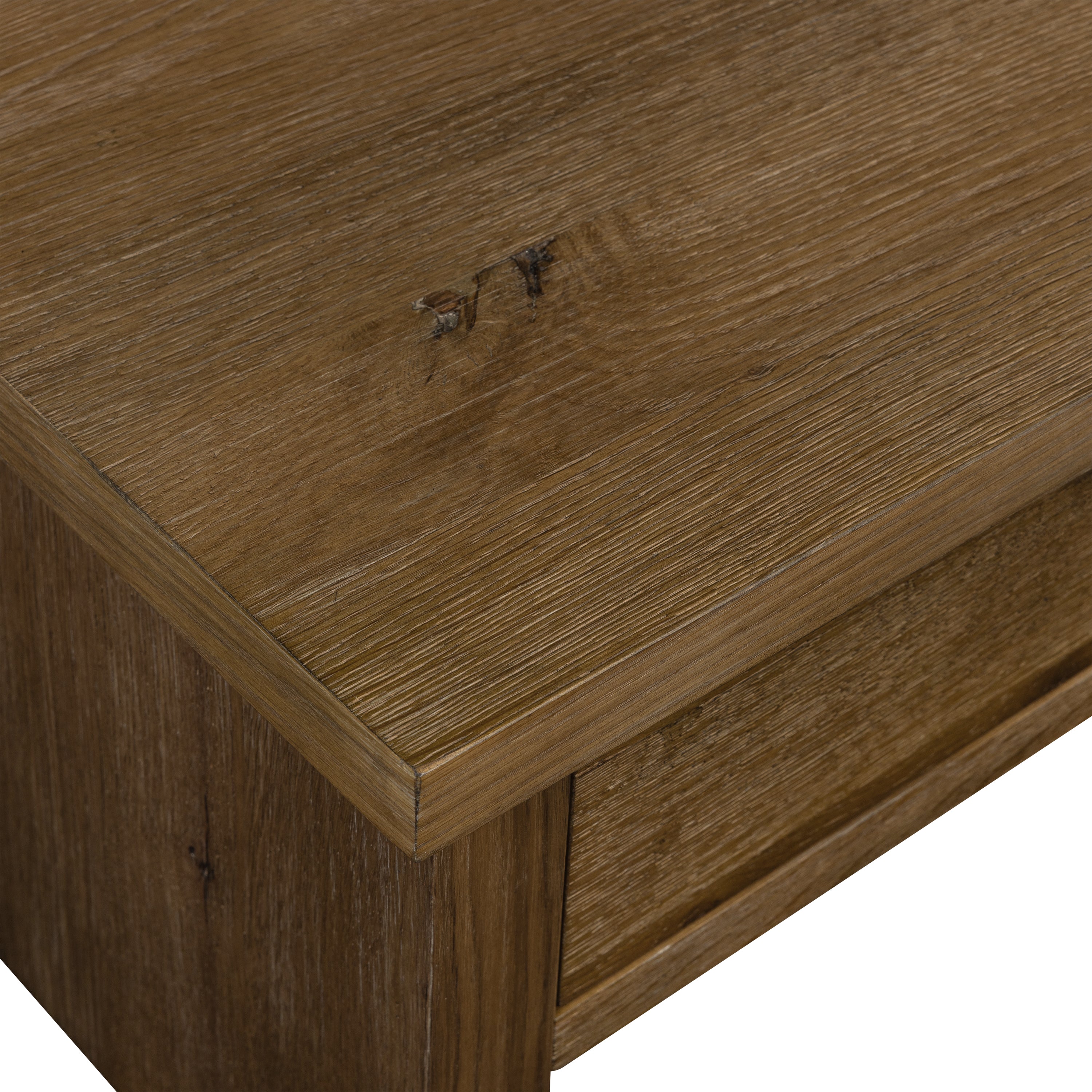 Modern Drift Oak Oak Wood Coffee Table for Living Room