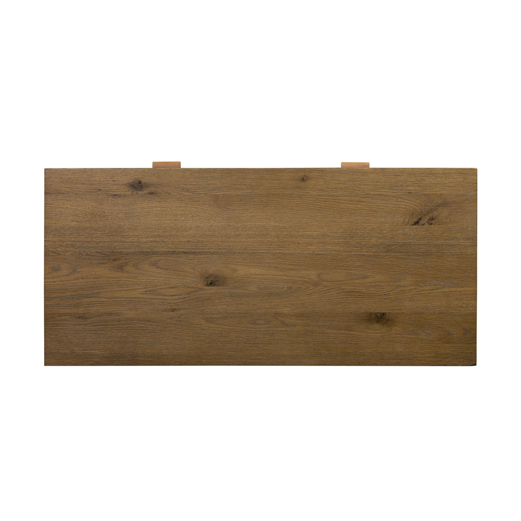 Modern Drift Oak Oak Wood Coffee Table for Living Room