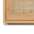 Bahut moderne en bois de chêne pour salle à manger ou entrée