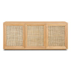 Bahut moderne en bois de chêne pour salle à manger ou entrée