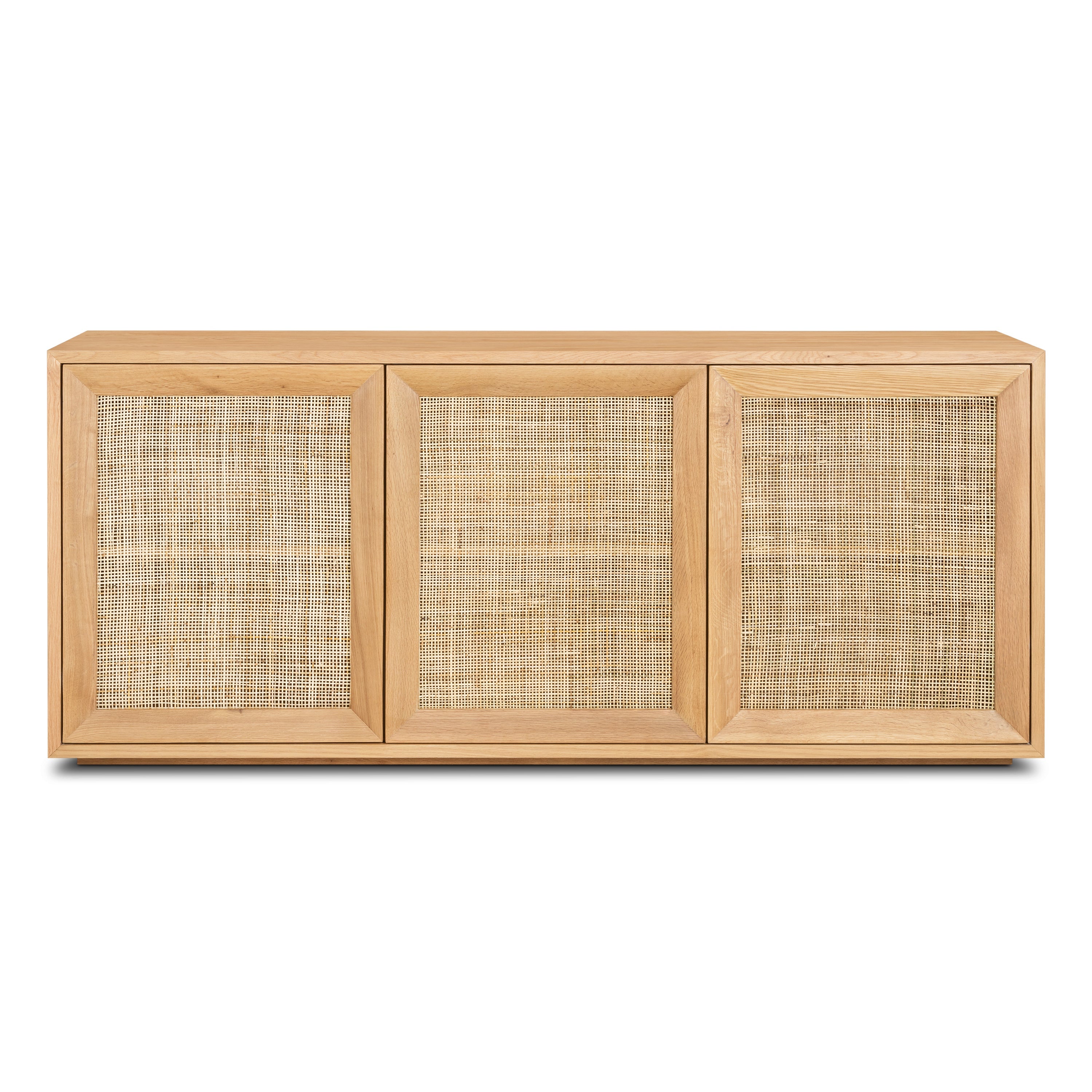 Modern Oak Oak Wood Sideboard for Dining Room or Entryway