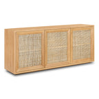 Bahut moderne en bois de chêne pour salle à manger ou entrée