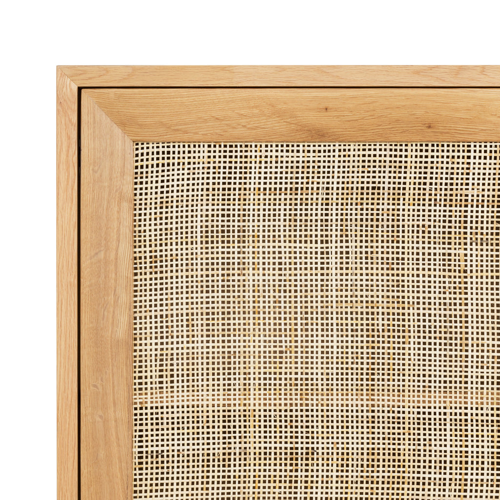 Modern Oak Oak Wood Sideboard for Dining Room or Entryway