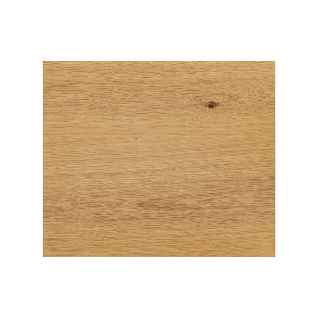 Modern Oak Oak Wood Nightstand with Solid Oak Frame for Bedroom