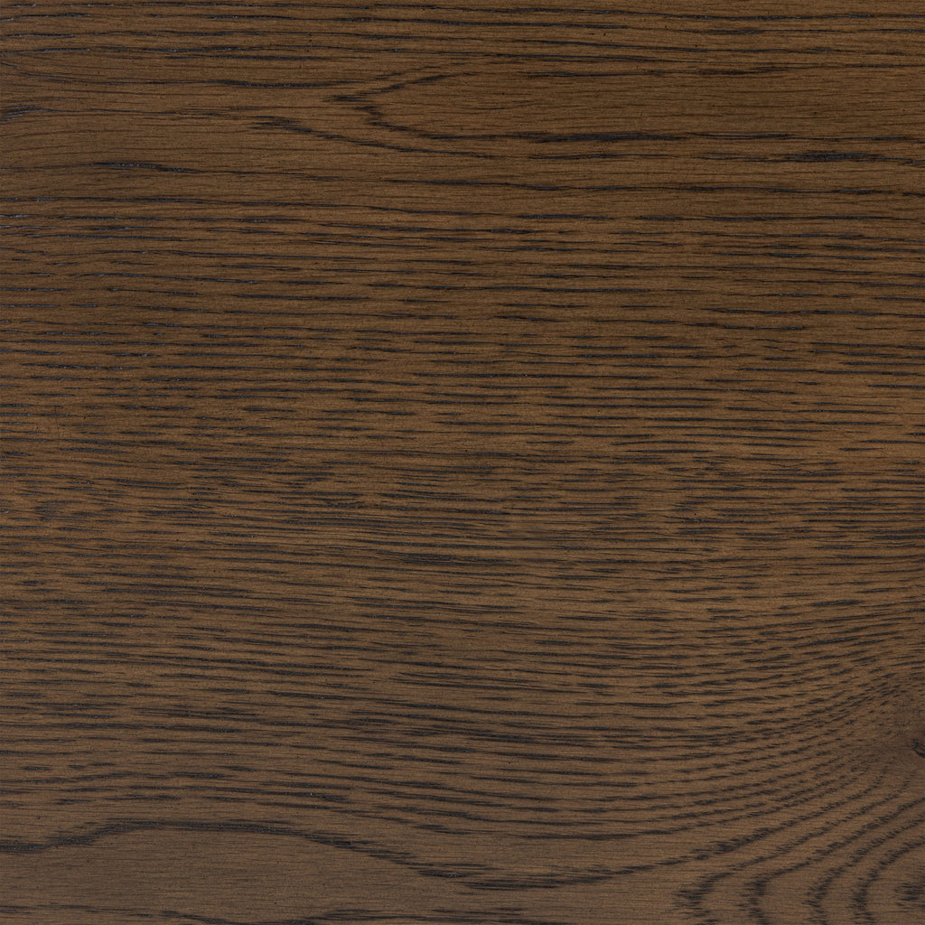 Modern Tundra Brown Nightstand with Solid Oak Frame for Bedroom