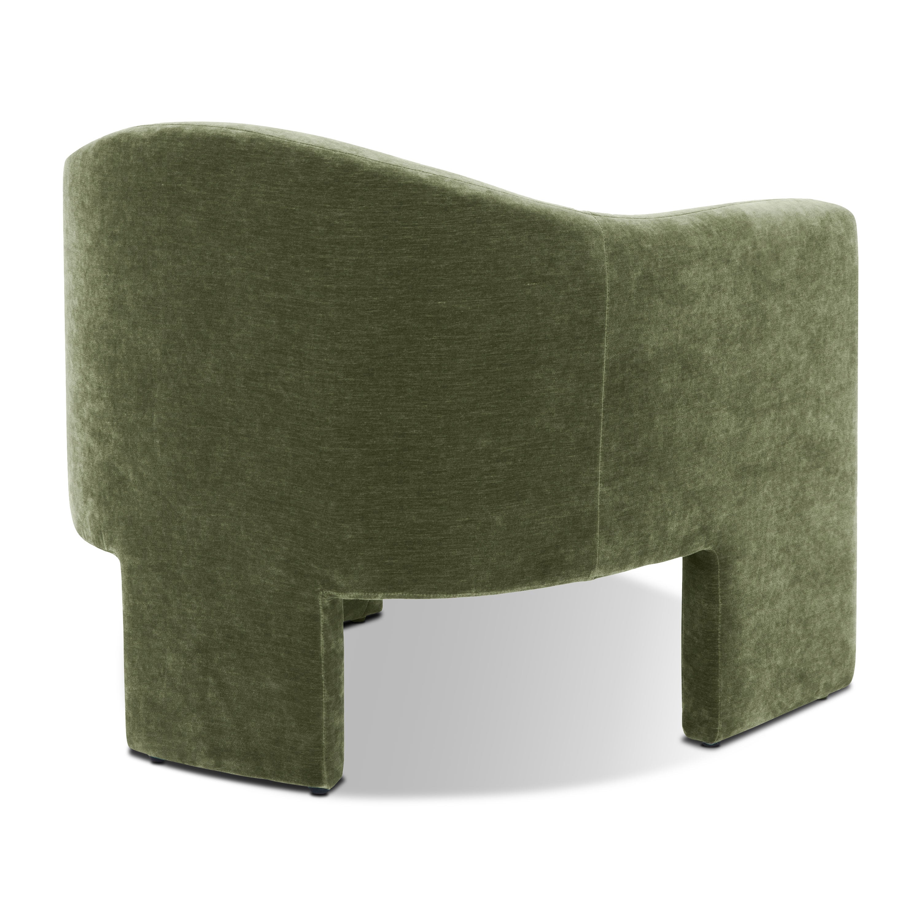 Modern Sagano Green Lounge Chair for Living Room