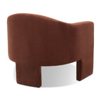 Chaise longue moderne Shadow Rust pour salon