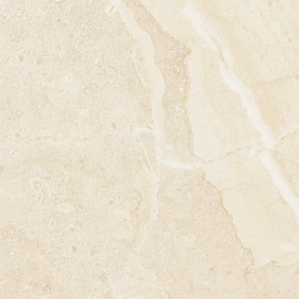 Modern Sandstone White End Table with Weather-Resistant Build