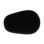 Table d'appoint noire contemporaine avec construction résistante aux intempéries