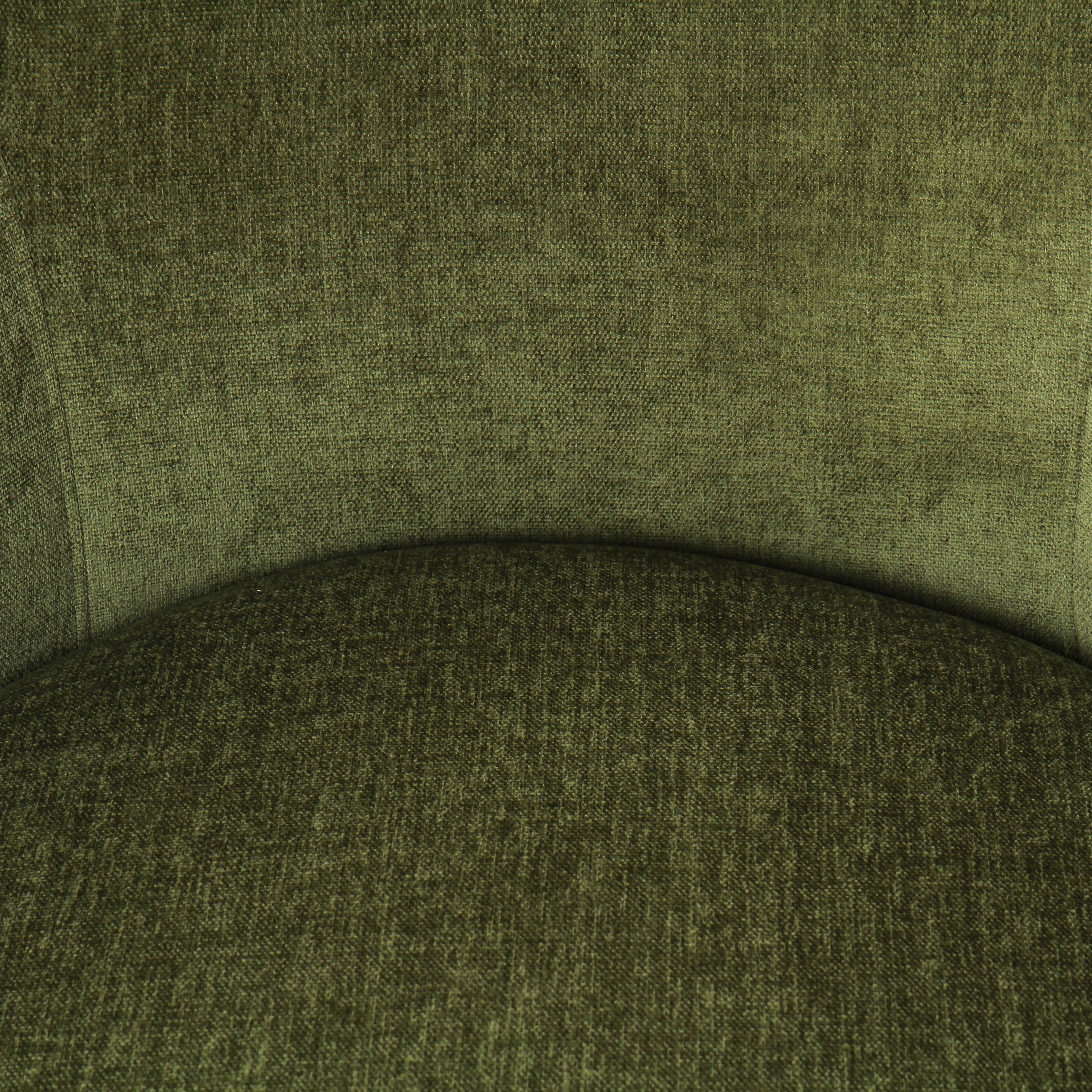 Modern Distressed Green Swivel Lounge Chair with Swivel Base
