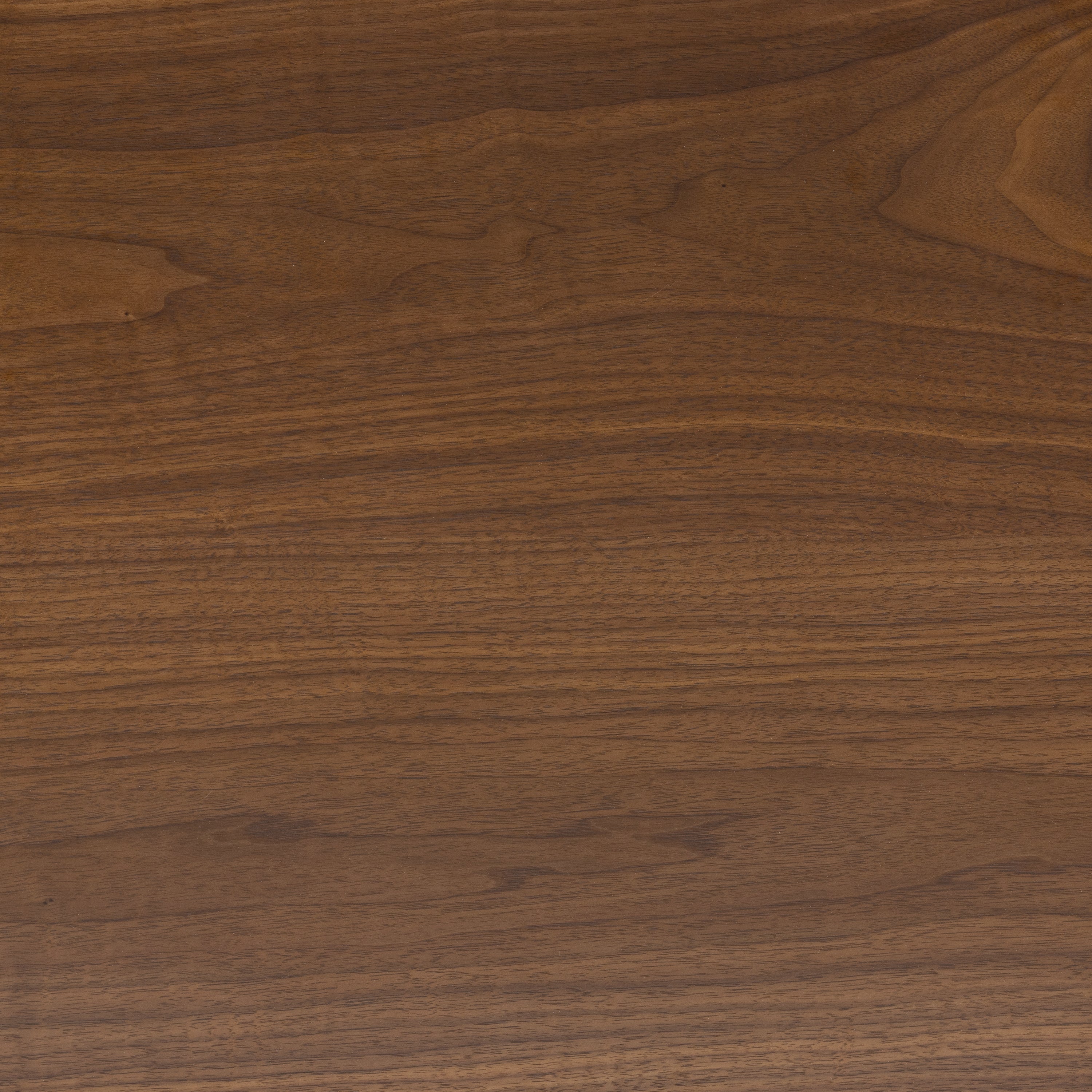 Mid-Century Modern Walnut Walnut Wood Sideboard with Solid Walnut