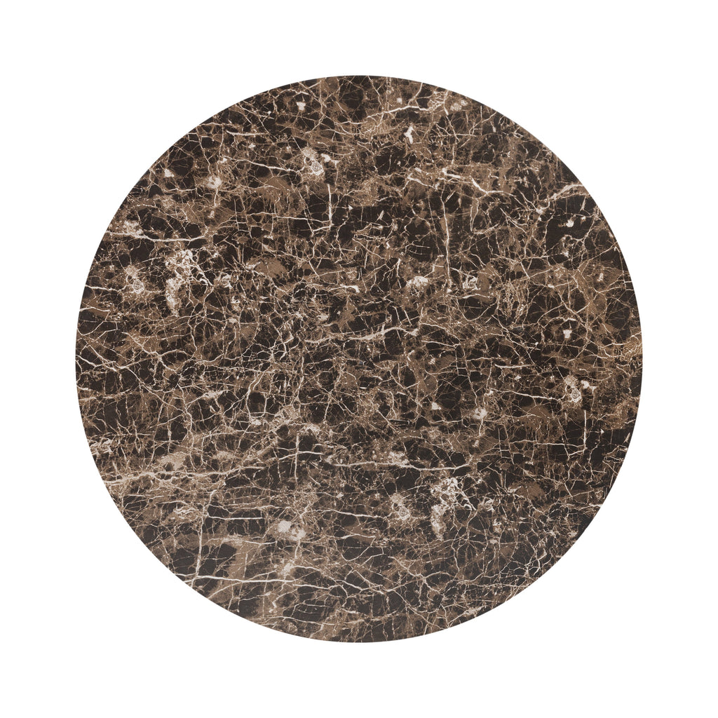 Modern Empero Brown Coffee Table with Weather-Resistant Build