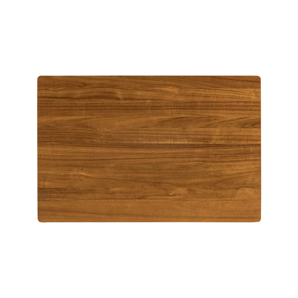 Mid-Century Modern Light Brown Coffee Table with Lift-Top Storage