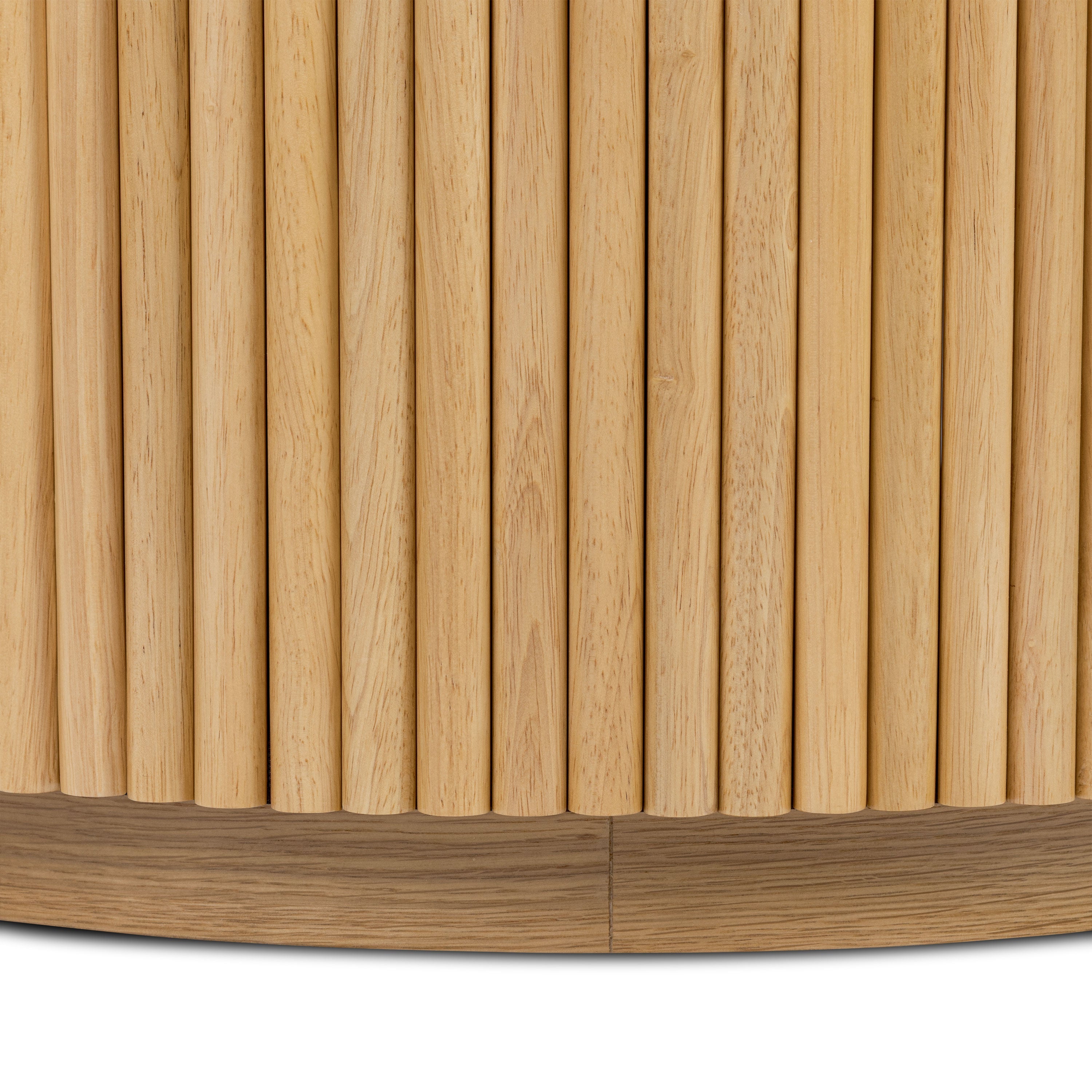 Modern Oak Oak Wood Coffee Table with Storage for Living Room