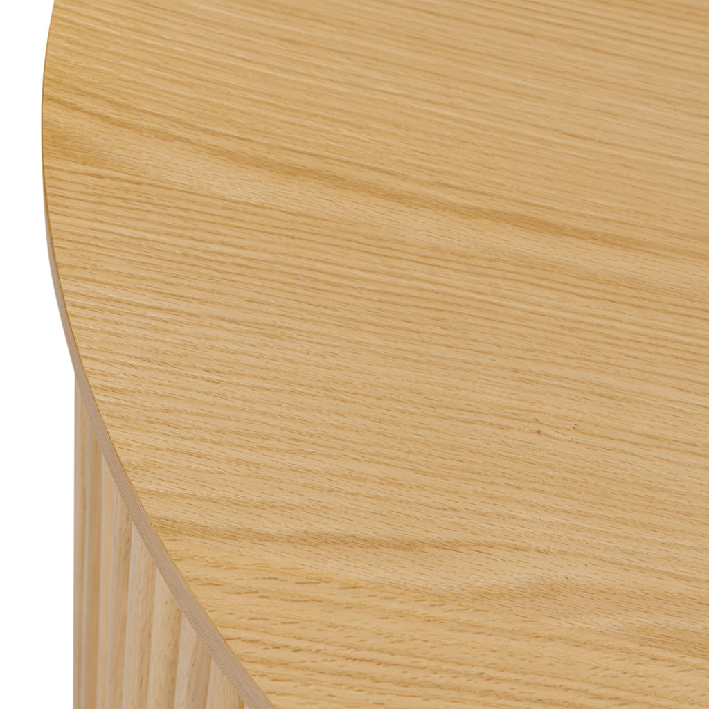 Modern Oak Oak Wood Coffee Table with Storage for Living Room