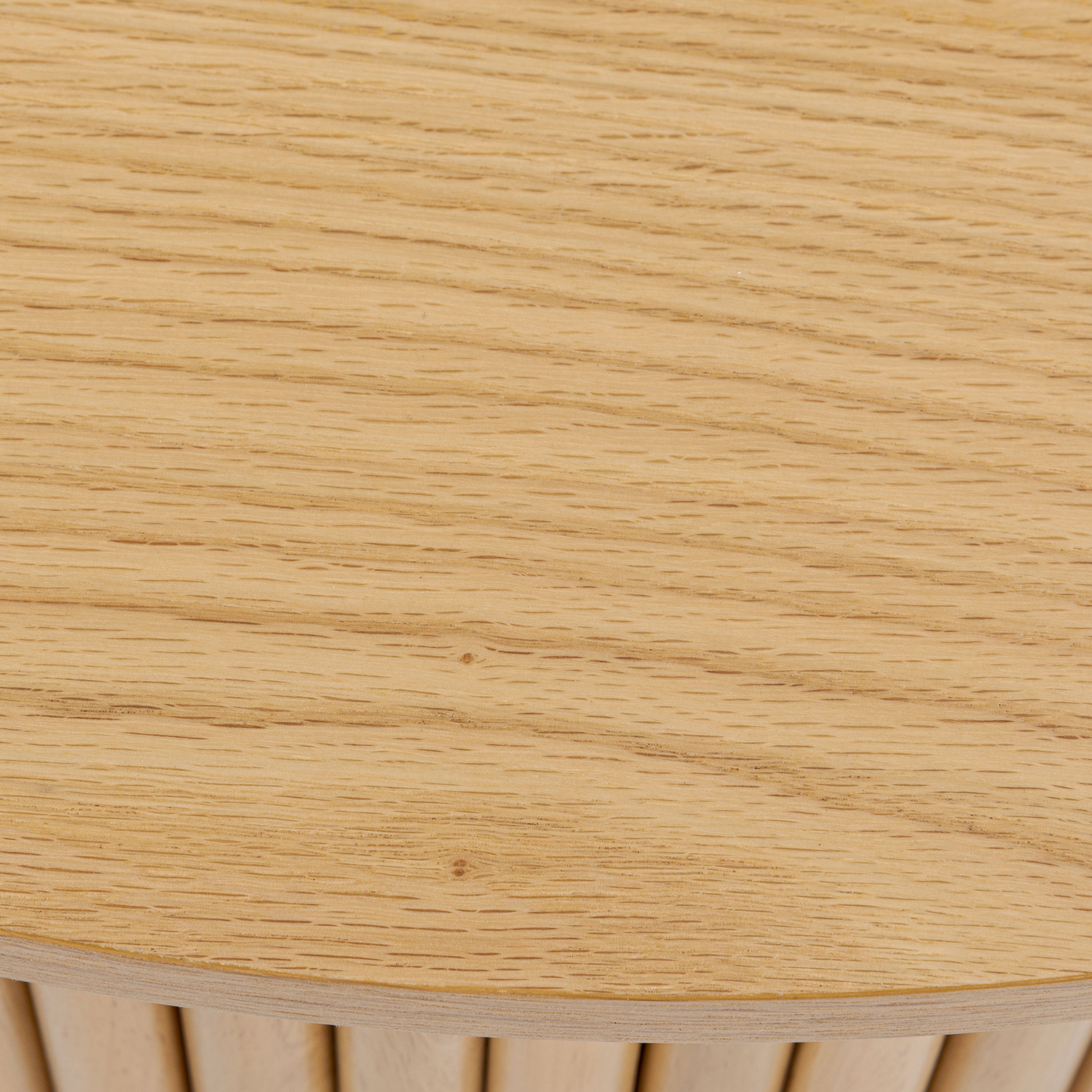 Modern Oak Oak Wood Coffee Table with Storage for Living Room