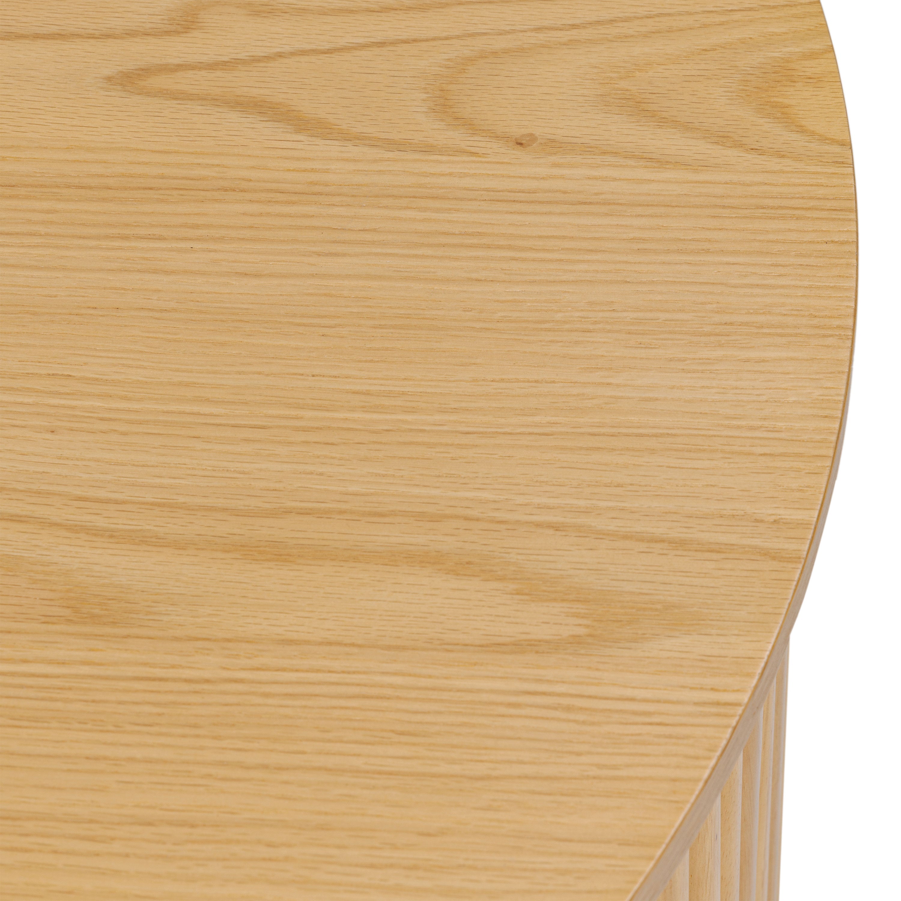 Modern Oak Oak Wood Coffee Table with Storage for Living Room