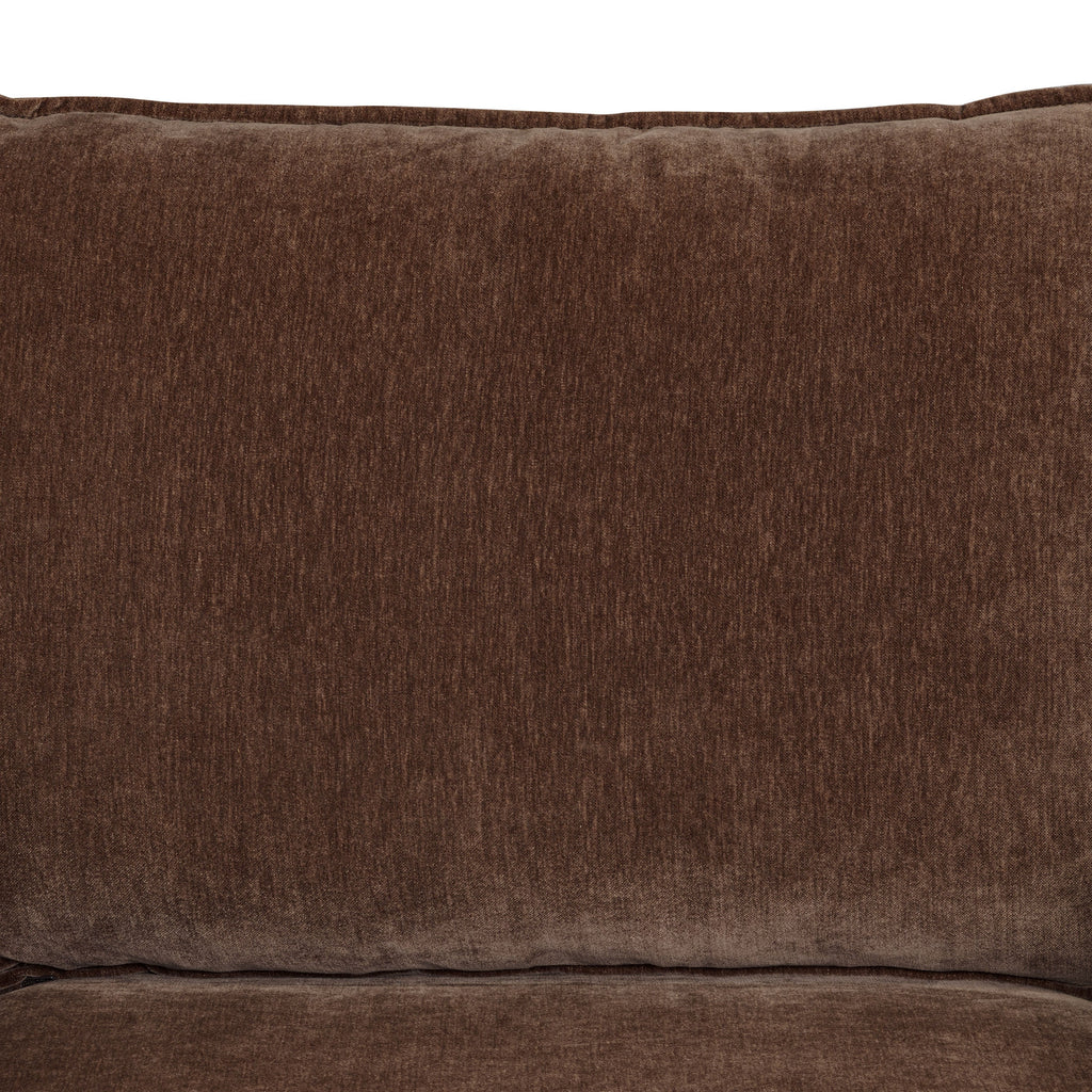 Modern Bronzer Brown Swivel Lounge Chair with 360° Swivel Base