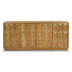 Buffet moderne naturel avec cadre en bois séché au four