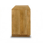 Buffet moderne naturel avec cadre en bois séché au four