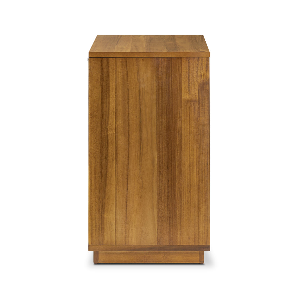 Modern Light Brown Sideboard with Storage for Dining Room or Entryway