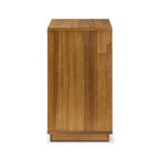 Bahut moderne marron clair avec rangement pour salle à manger ou entrée