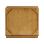 Bahut moderne marron clair avec rangement pour salle à manger ou entrée