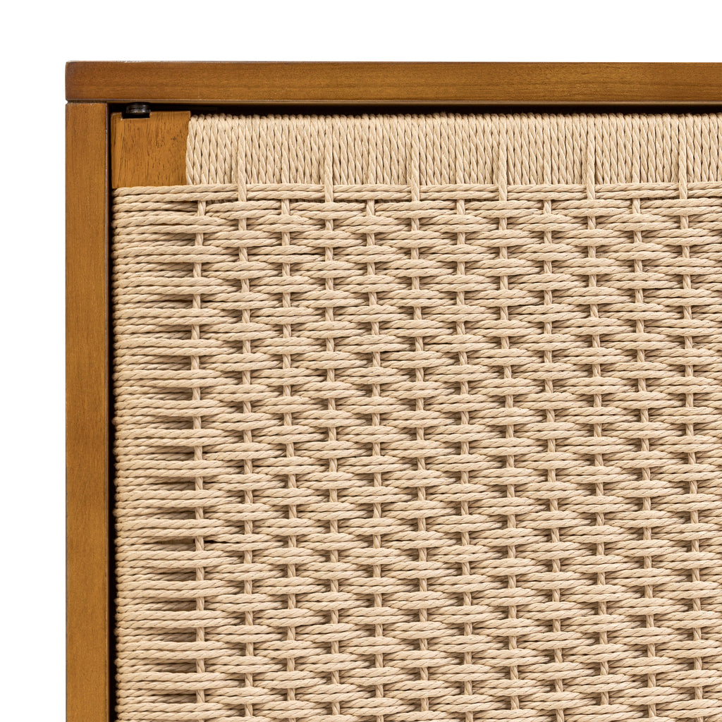 Modern Light Brown Sideboard with Storage for Dining Room or Entryway
