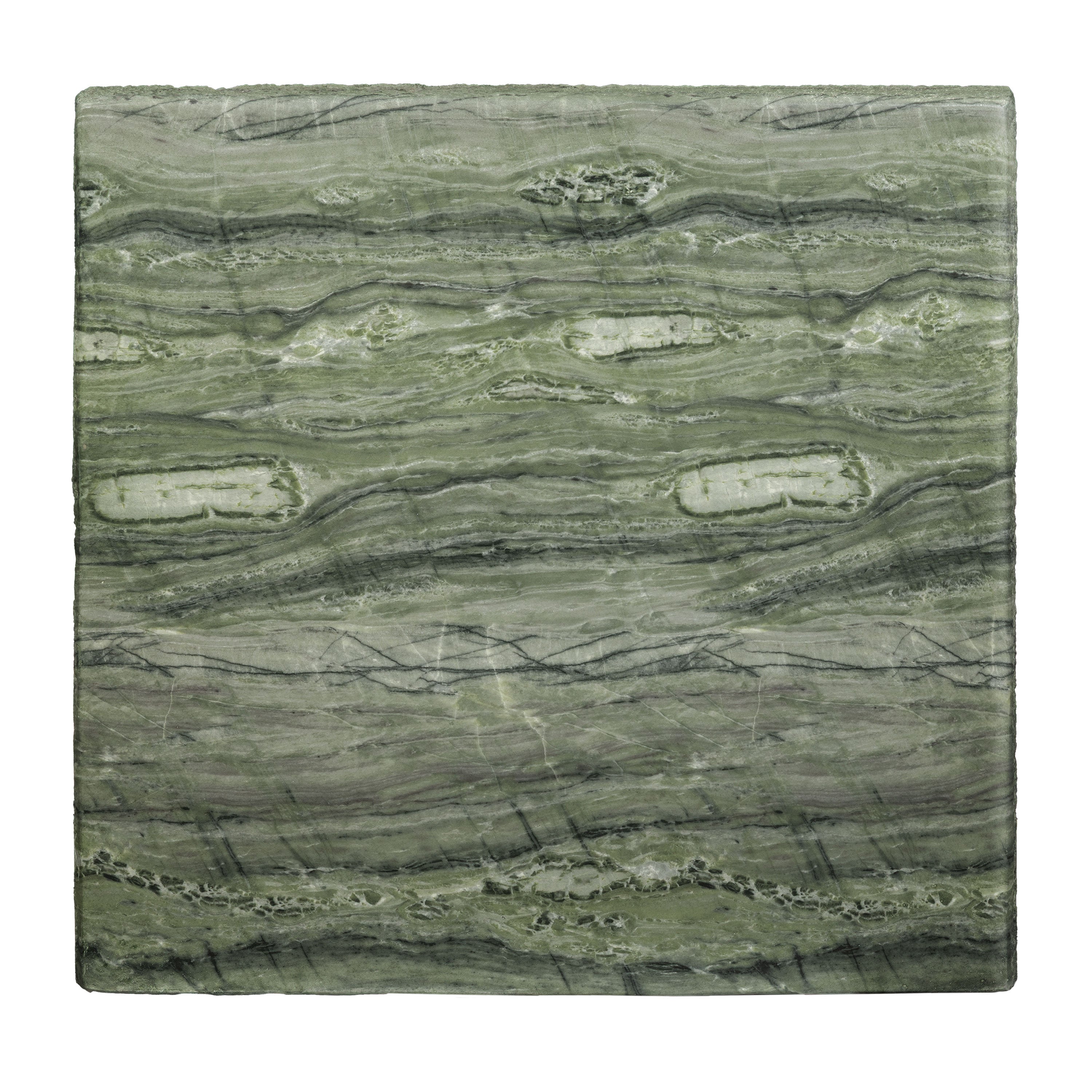 Modern Seaweed Green Coffee Table with Weather-Resistant Build