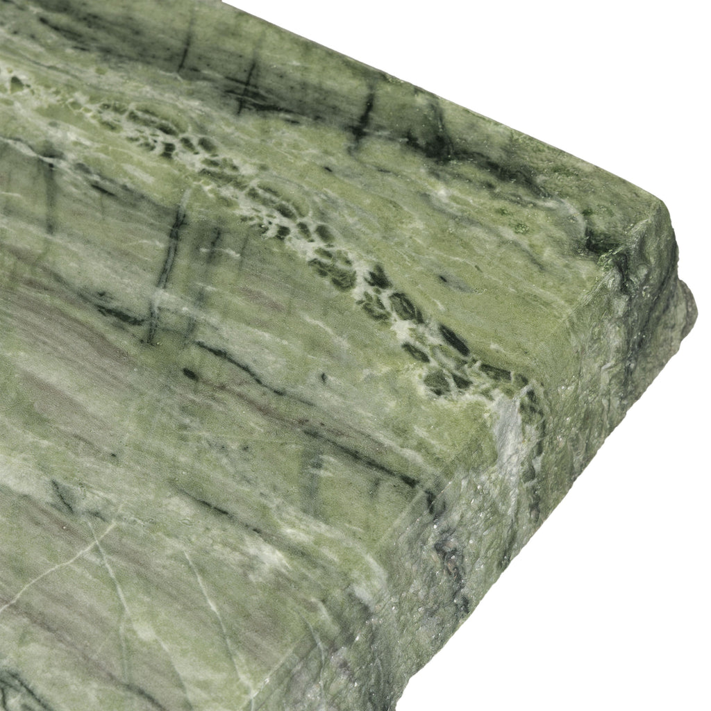 Modern Seaweed Green Coffee Table with Weather-Resistant Build